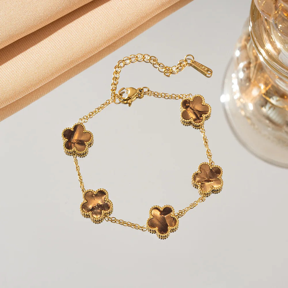 צמיד פרחוני